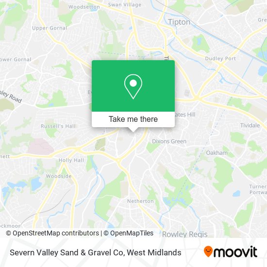 Severn Valley Sand & Gravel Co map