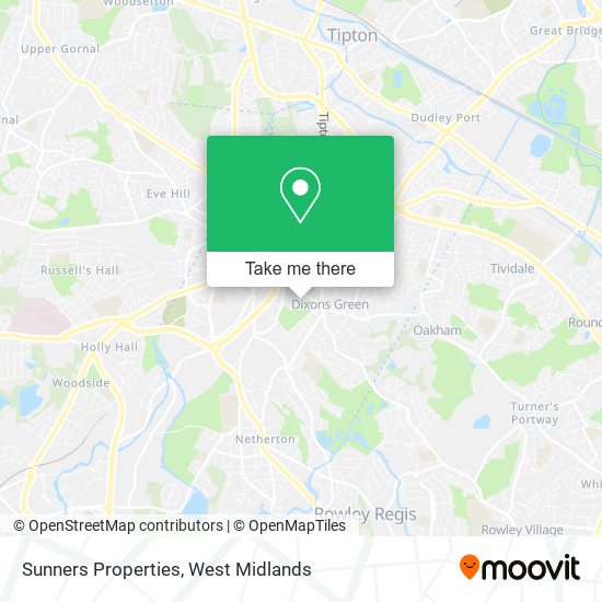 Sunners Properties map