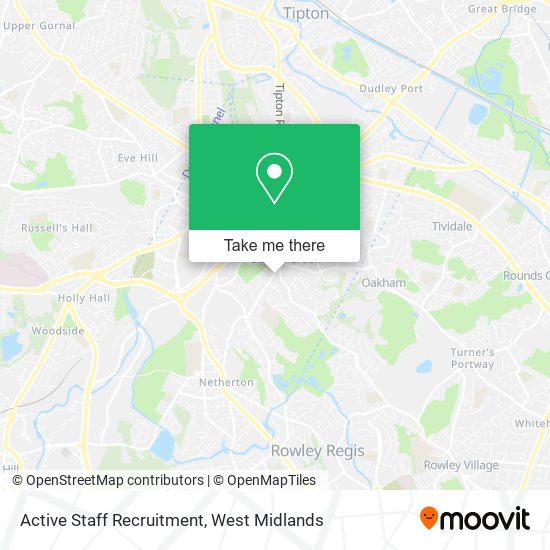 Active Staff Recruitment map