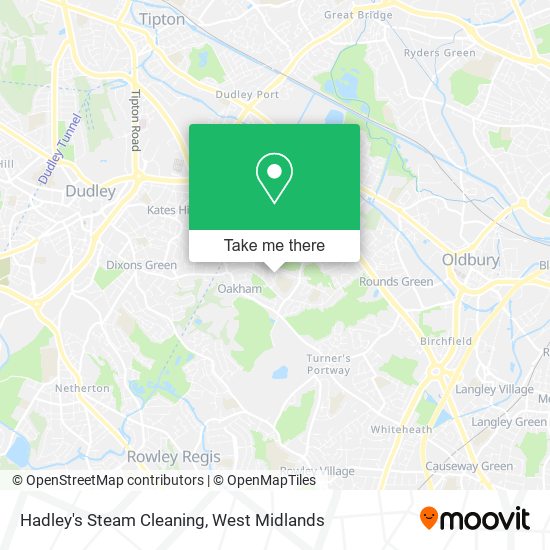 Hadley's Steam Cleaning map