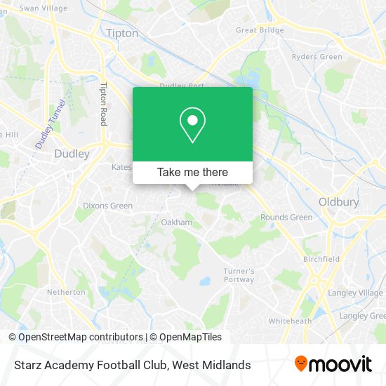 Starz Academy Football Club map