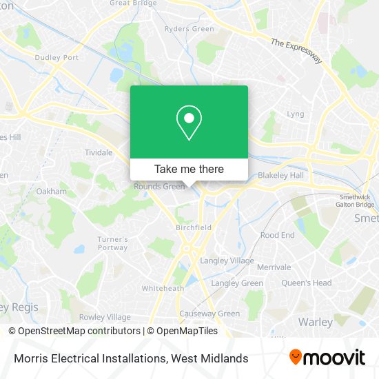 Morris Electrical Installations map