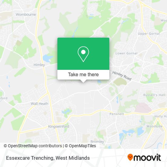 Essexcare Trenching map