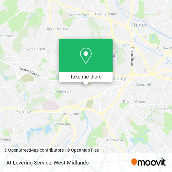 At Levering Service map