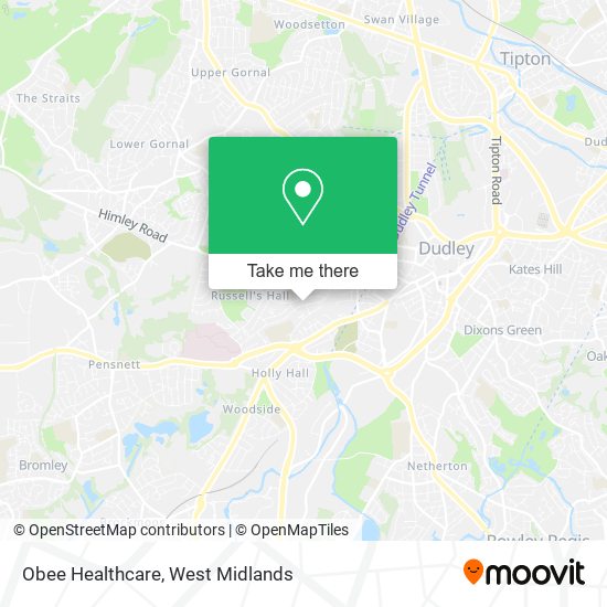 Obee Healthcare map