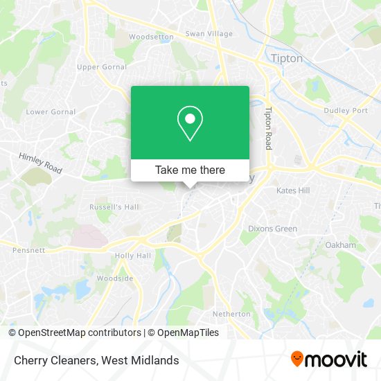 Cherry Cleaners map