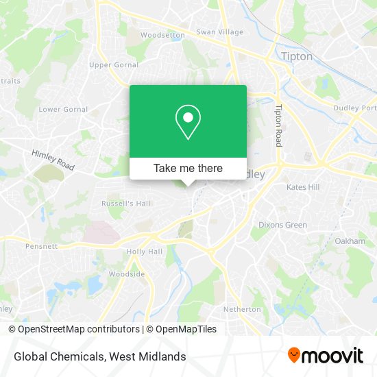 Global Chemicals map