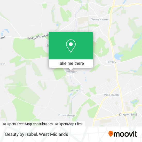 Beauty by Isabel map