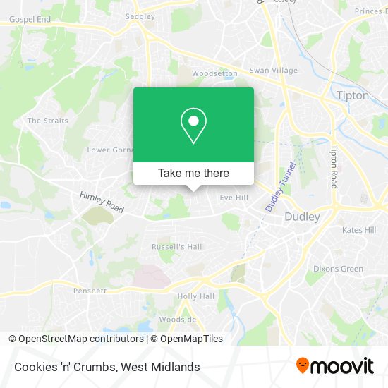 Cookies 'n' Crumbs map