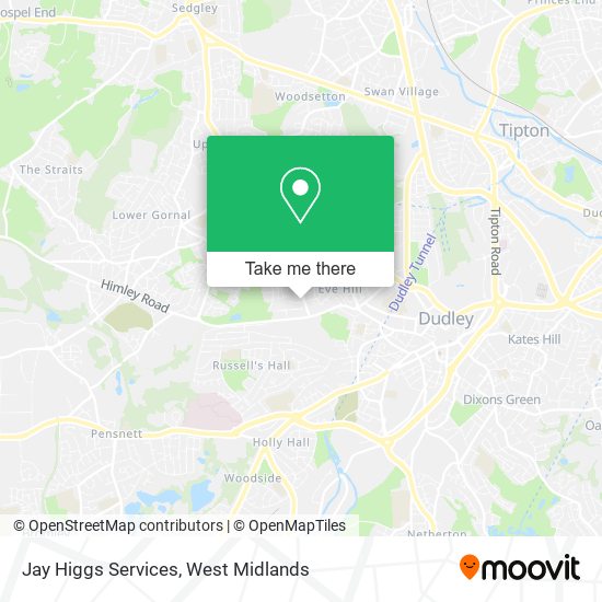 Jay Higgs Services map