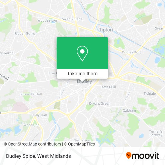 Dudley Spice map
