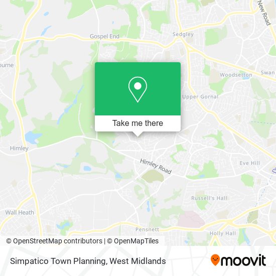 Simpatico Town Planning map
