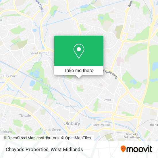 Chayads Properties map