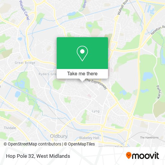 Hop Pole 32 map