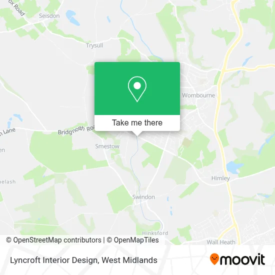 Lyncroft Interior Design map