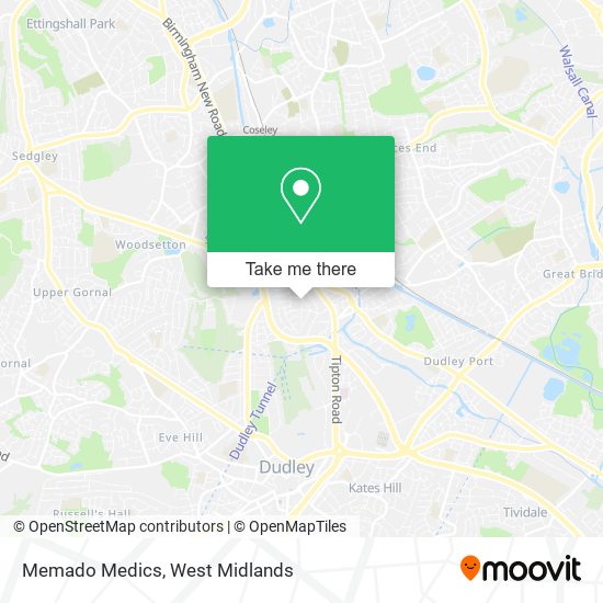 Memado Medics map