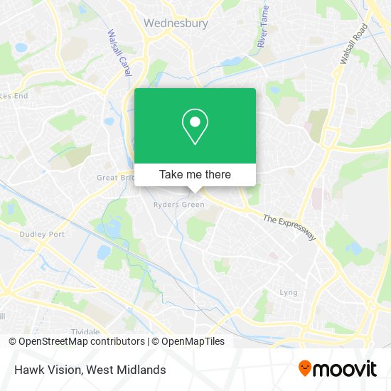 Hawk Vision map