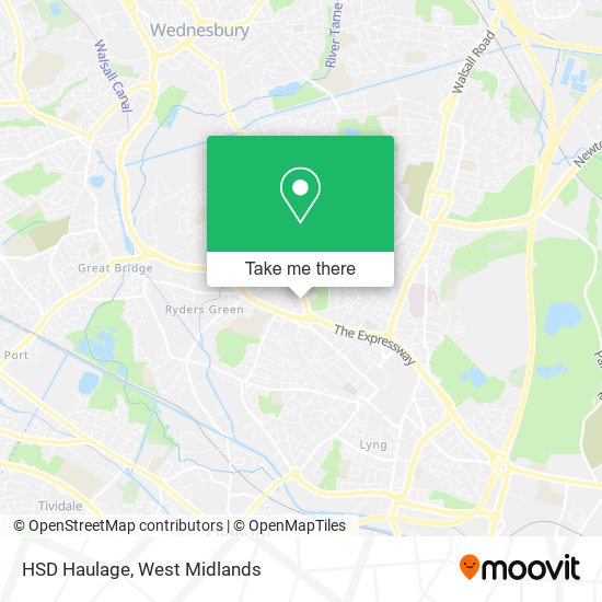 HSD Haulage map
