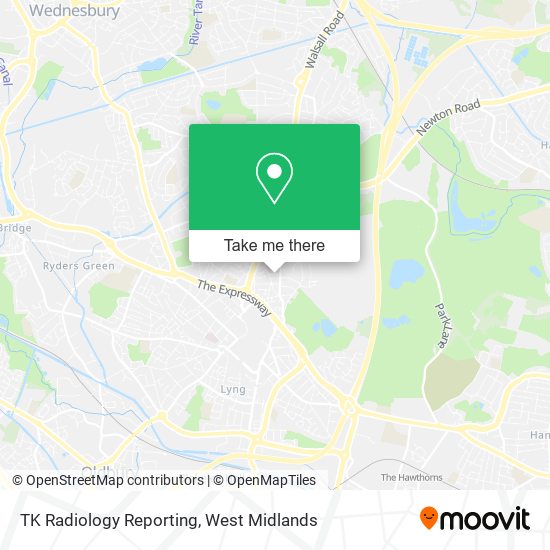 TK Radiology Reporting map