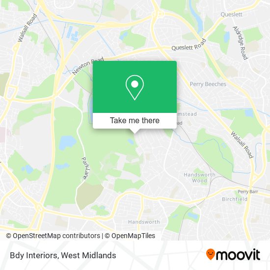Bdy Interiors map