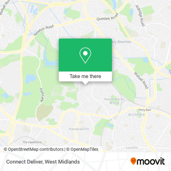 Connect Deliver map