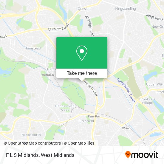 F L S Midlands map