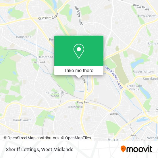 Sheriff Lettings map