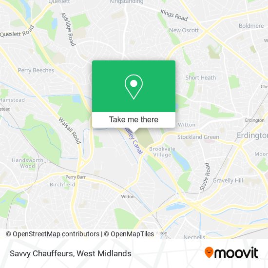 Savvy Chauffeurs map