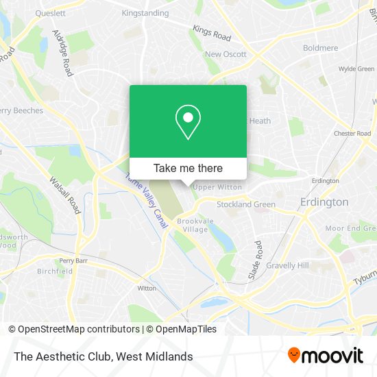 The Aesthetic Club map