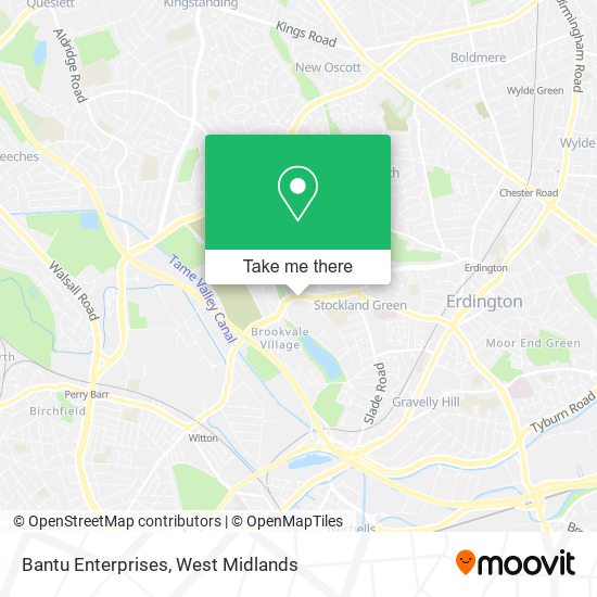 Bantu Enterprises map