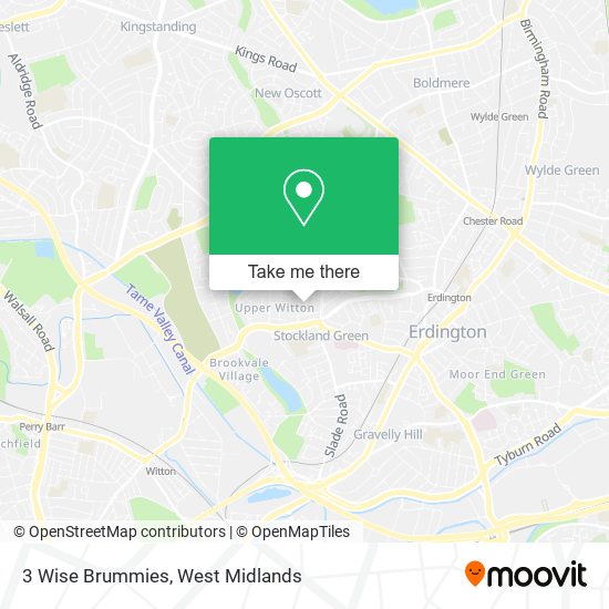 3 Wise Brummies map