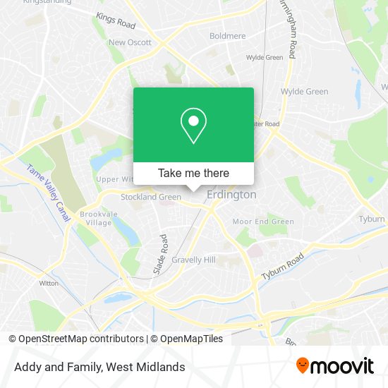 Addy and Family map