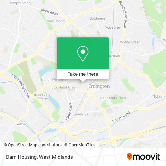 Dam Housing map