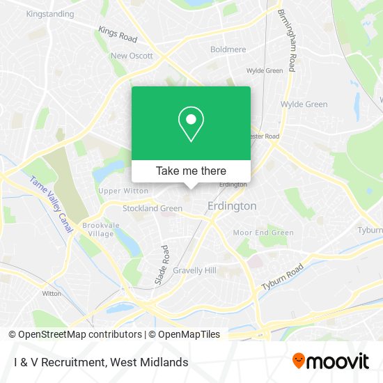 I & V Recruitment map