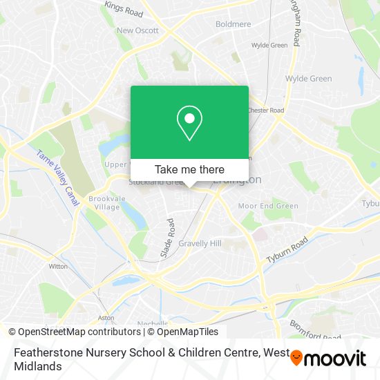 Featherstone Nursery School & Children Centre map