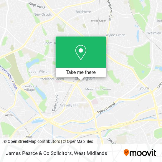 James Pearce & Co Solicitors map