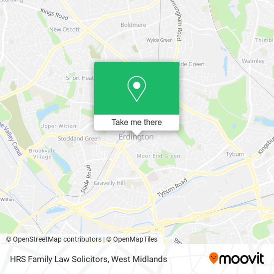 HRS Family Law Solicitors map