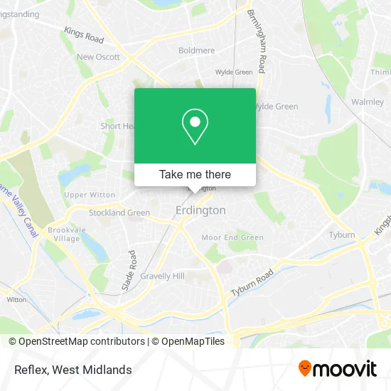 Reflex map