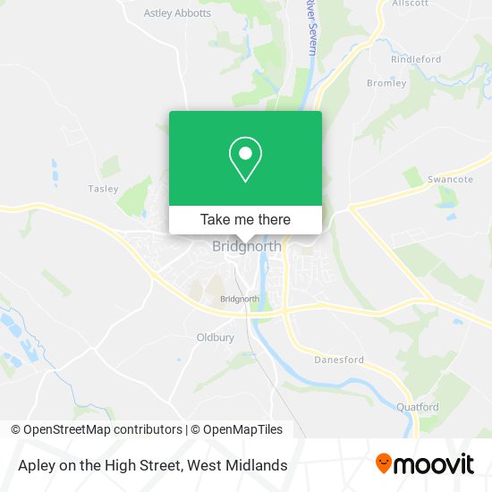 Apley on the High Street map