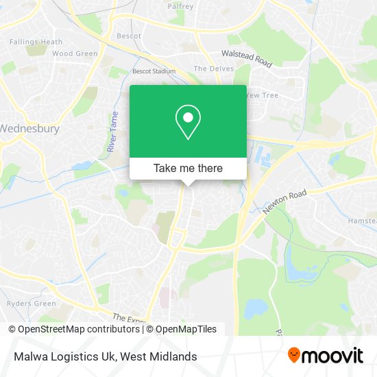 Malwa Logistics Uk map