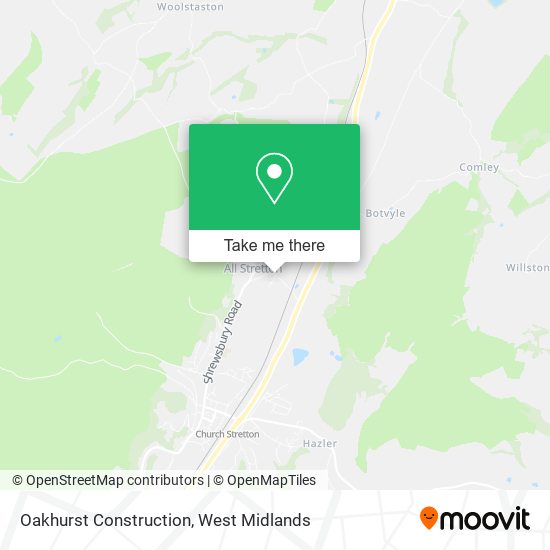 Oakhurst Construction map