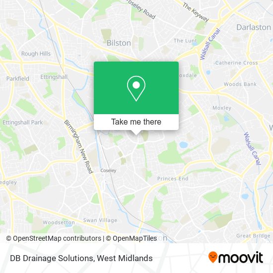 DB Drainage Solutions map