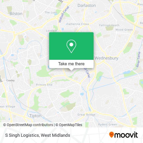 S Singh Logistics map