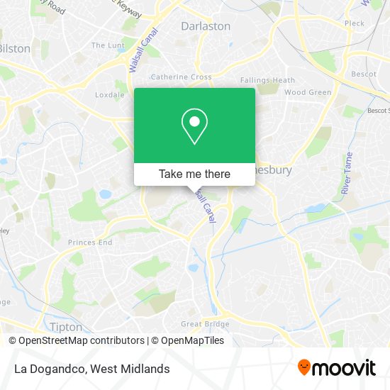 La Dogandco map