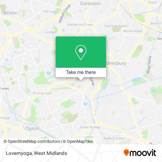 Lovemyoga map