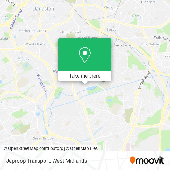 Japroop Transport map