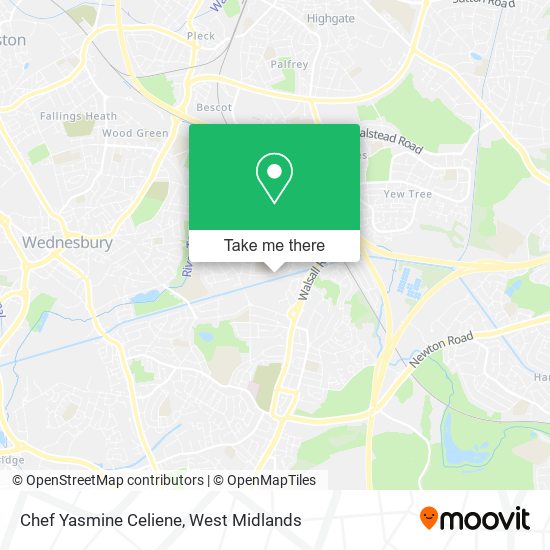 Chef Yasmine Celiene map