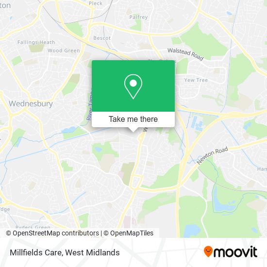 Millfields Care map
