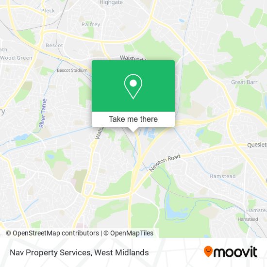 Nav Property Services map