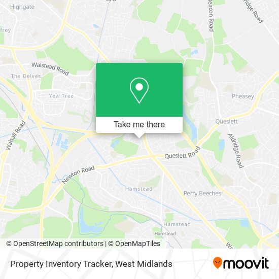 Property Inventory Tracker map